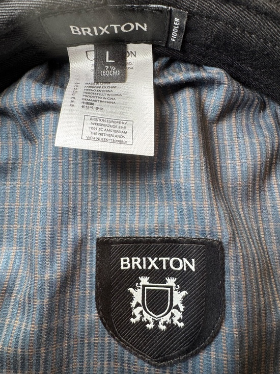 Brixton Classics Fiddler Fisherman Cap Black XL 100% cotton main image 11